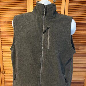 STILLWATER SUPPLY MEN'S SZ MEDIUM ZIP FRONT SOFT FLEECE VEST